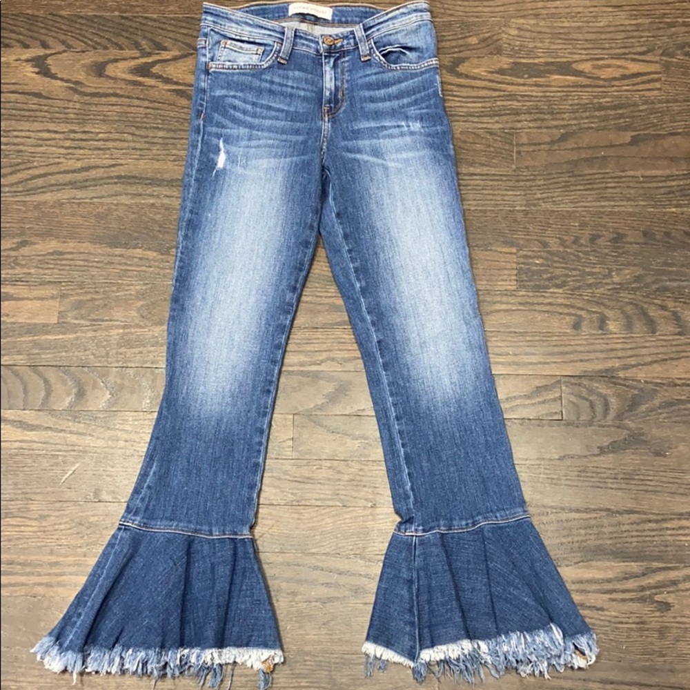 Crop Flare Jean